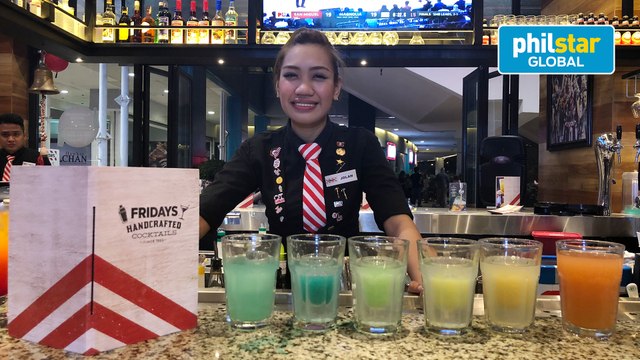 Jholan Penafiel on her preparation in TGI Friday's World Bartender Championships