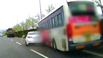 [영상] 울산 버스사고 유발자, 운전 태도가...'황당' / YTN