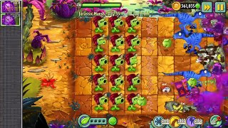Plants vs Zombies 2 - Jurassic Marsh Day 35: Dont Trample the Flowers | Pinata Party 6/03/2017