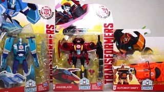 TRANSFORMERS ROBOTS IN DISGUISE COMBINER FORCE, AUTOBOT DRIFT, BLURR, WINDBLADE ROBOTS TOYS