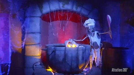 [4K] Haunted Castle Dark Ride at Santa Cruz Beach Boardwalk
