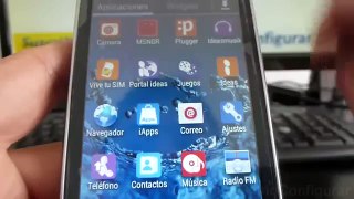 como eliminar historial navegador android samsung Galaxy fame S6810 español Full HD