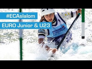 REPLAY : U23 HEATS K1M C1M C1W - 2015 ECA JR & U23 Canoe Slalom Championships