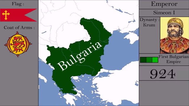 Историята на България през периода 631 - 2017 The history of Bulgaria in the period 1631 - 2017 - The territory of Bulgaria during the period 631 - 2017