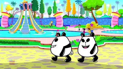 High And Not Dry | Panda A Panda | Cartoons For Babies By Kids Channel