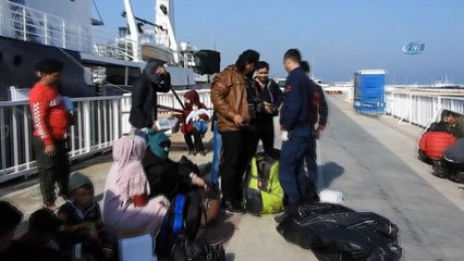 Çeşme'de 92 kaçak göçmen yakalandı