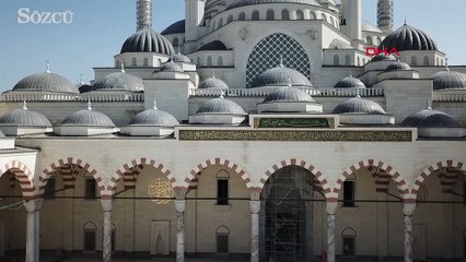 Çamlıca Camii’nda sona yaklaşılıyor