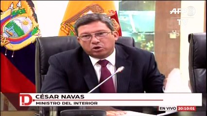 Ecuador: sin confirmación de supuestas imágenes de periodistas