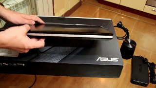 Распаковка (unboxing) и первое знакомство с ноутбуком Asus N750JK-T4167H