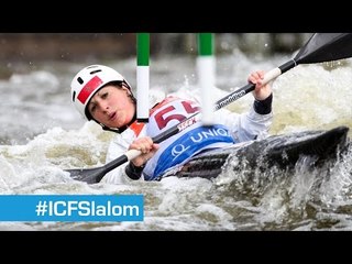 K1W Heat Run 1 Slalom: Odd Bibs Numbers | Prague 2015
