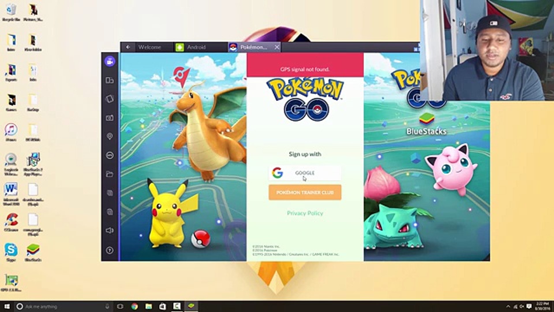 Play Pokemon Go On Pc Works All Versions No Permanent Ban Joystick Teleport