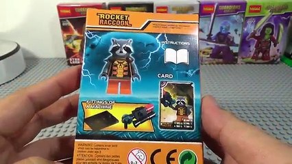 Decool 로켓라쿤 가디언즈 오브 더 갤럭시 레고 짝퉁 피규어(rocky raccoon guardian of the galaxy)
