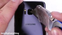 Galaxy S8 Durability Test - Scratch, Burn, and BEND tested