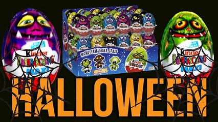MAXI Kinder Surprise Egg HALLOWEEN Monster High Giant Kinder Surprise Eggs