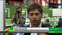 Axel Kicillof: Denuncuamos claramente el problema de fondos buitre