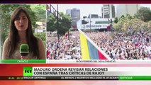 Maduro ordena revisar las relaciones de Venezuela con España