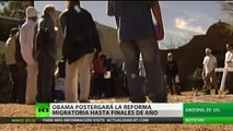 Barack Obama viola su promesa y retrasa la acción ejecutiva sobre migración