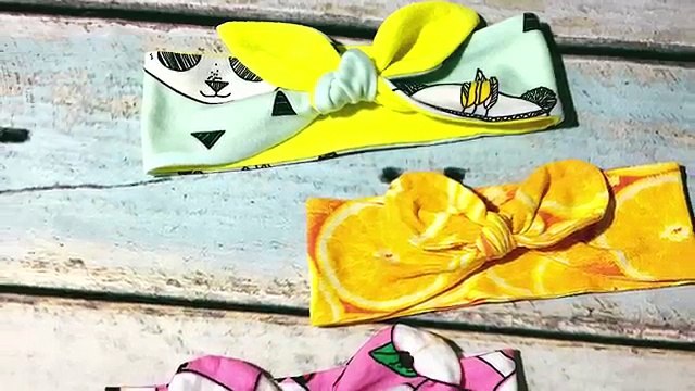 Как сшить повязку на голову из трикотажа. Как сшить повязку солоха