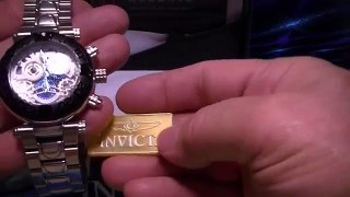 Unboxing Invicta Sub Aqua Noma 1 Skeleton Display Swiss Quartz Watch