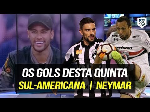 NEYMAR FALA PELA PRIMEIRA VEZ APÓS LESÃO | GOLS DESTA QUINTA (12/04/2018)