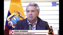 Presidente moreno da 12 horas para pruebas de vida