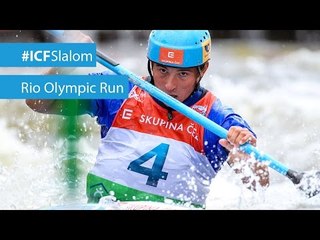 Jiri Prskavec (CZE) Tests the Rio Olympic Course