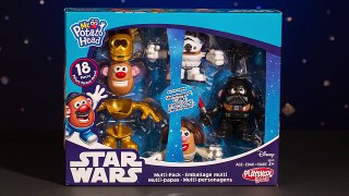 Mr. & Mrs. Potato Head Star Wars Multi Pack NEW 2016 Playskool Hasbro Toy Princess Leia, C3PO,