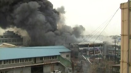 [속보] 인천 가좌동 화학 공장 화재...최고 대응단계 발령 / YTN