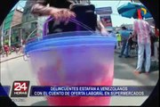 Venezolanos denuncian estafa por supuesto gerente de conocida cadena de supermercado