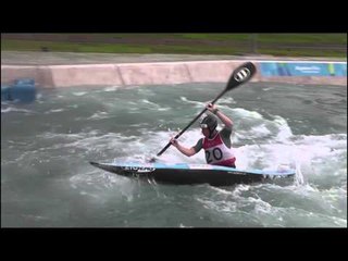 Violetta Oblinger-Peters (AUT) K1W Gold Rio Olympic Canoe Slalom Test