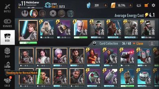 Star Wars: Force Arena - Legendary Card Selector What Hero Is Best?