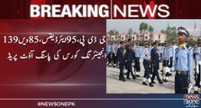 Cadets passing out parade at PAF Academy Asghar Khan in Risalpur