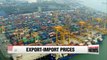 South Korea's export prices down, import prices up in March