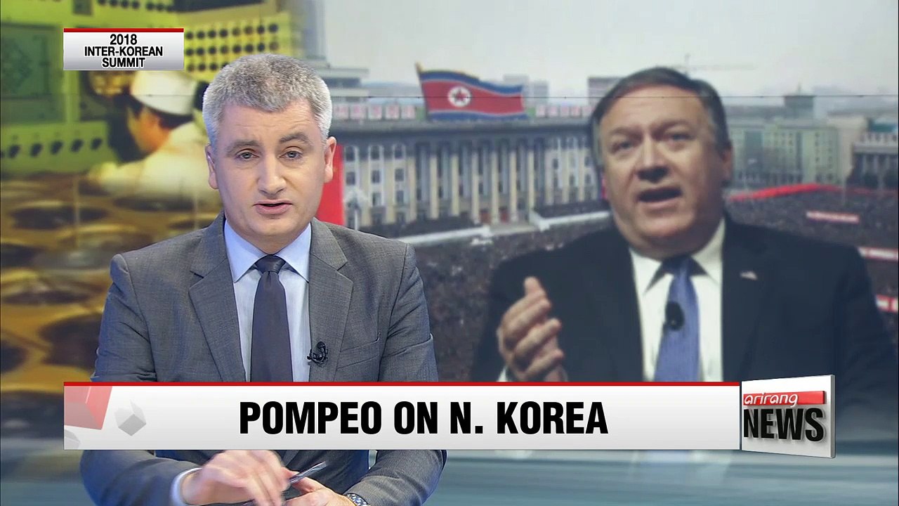 North Korea should not expect rewards from talks with the U.S. until "irreversible" steps are taken : Pompeo