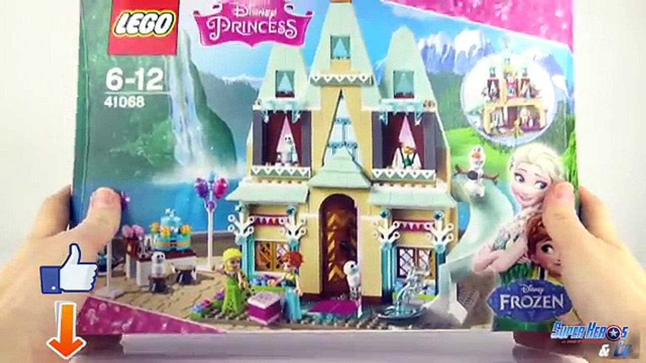 La Reine des Neiges LEGO Anniversaire Anna au Chateau 41068 Castle Celebration Speedbuild Jouet Toy