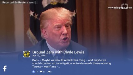 Trump Back Peddles On Syria Threat