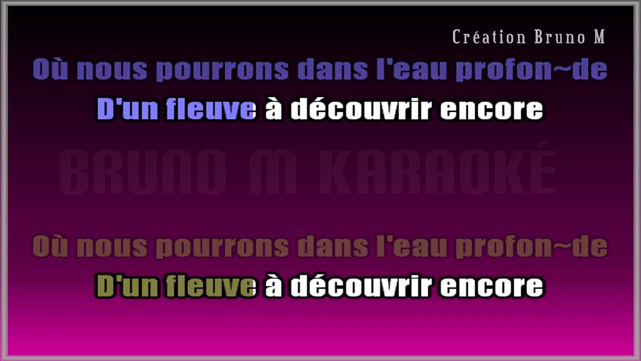 Michel Sardou et Sylvie Vartan - La première fois qu'on s'aimera KARAOKE / INSTRUMENTAL