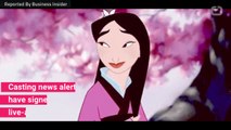 Casting News For Disney's Live-Action 'Mulan'