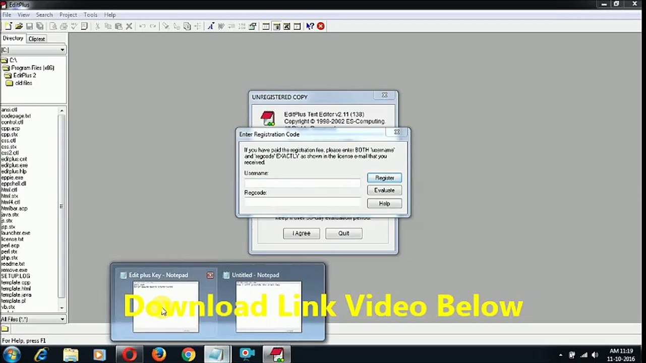 EditPlus 5.0 Build 650 Full Version 2018
