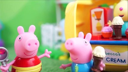 Download Video: Pig George da Família Peppa Pig Qual Sorvete é o Melhor PlayDoh Brinquedos Novelinhas em Portugues