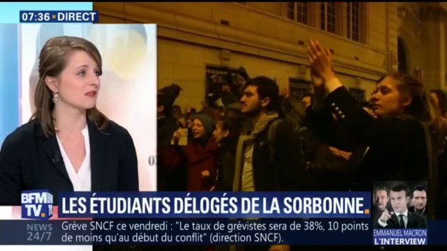 La répression n'est pas une réponse acceptable à une mobilisation des étudiants , juge la présidente de l'UNEF