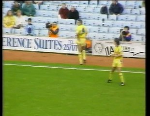 Coventry City - Chelsea 02-11-1991 Division One