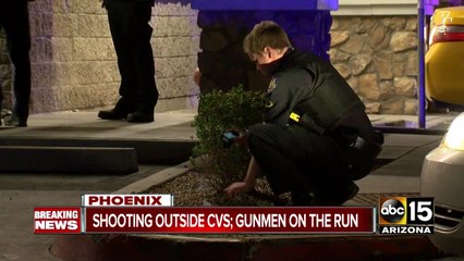 Two men shot outside a Phoenix CVS