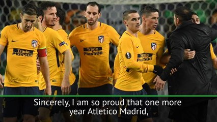 Download Video: Atletico in the semis again proves we're among Europe's best - Simeone