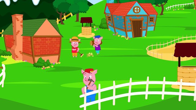 Three Little Pigs + Little Red Riding Hood in English | Kids story collection