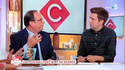 François Hollande revient dans "C à vous" sur les obsèques nationales et l'héritage de Johnny Hallyday - Regardez