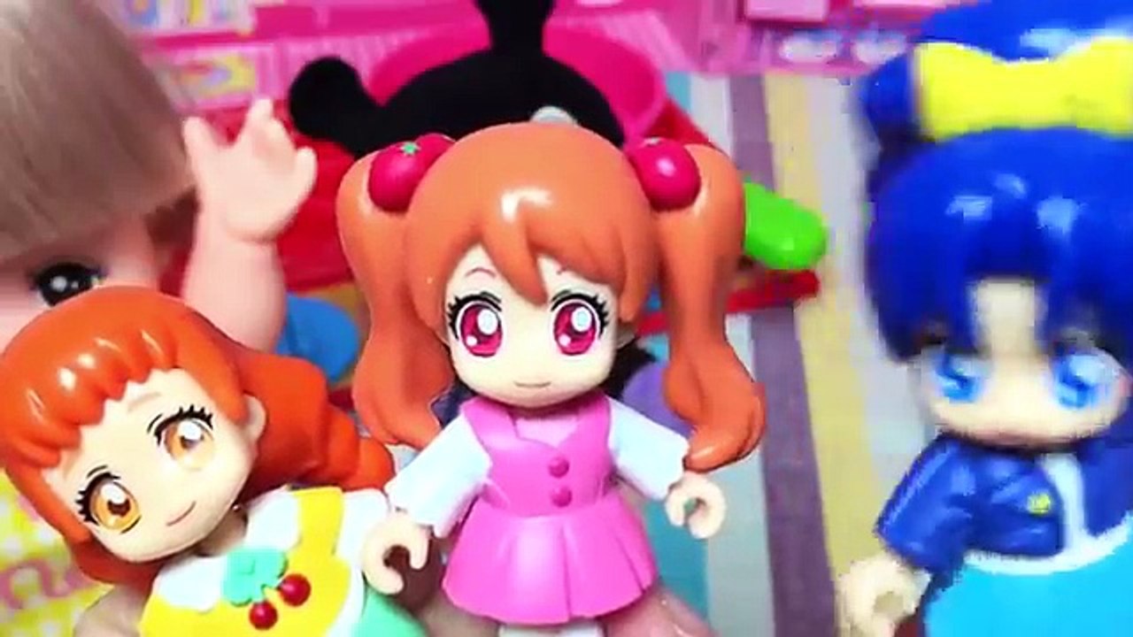 メルちゃん おもちゃ キッチンでお料理ごっこ遊び❤️バイキンマンもクッキングのお手伝い！アンパンマンにいたずら♪おままごと フェイスランチ皿 スライム ビーズ お菓子 冷蔵庫 野菜 プリキュア アニメ