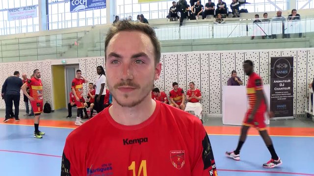 Georges-Scott Parent, demi-centre du Martigues Handball