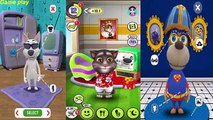 My Talking Tom VS MY TALKING DOG VS Talking Dog Max Gameplay Great Makeover for Children HD