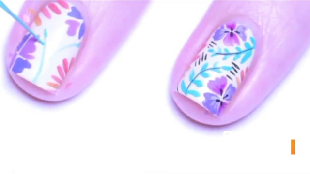 اضطراب الأظافر الأظافر رسم جميل للأظافر فيديو